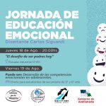 LLEGA LA JORNADA DE EDUCACIÓN EMOCIONAL PARA PADRES Y ADOLESCENTES EN AVELLANEDA